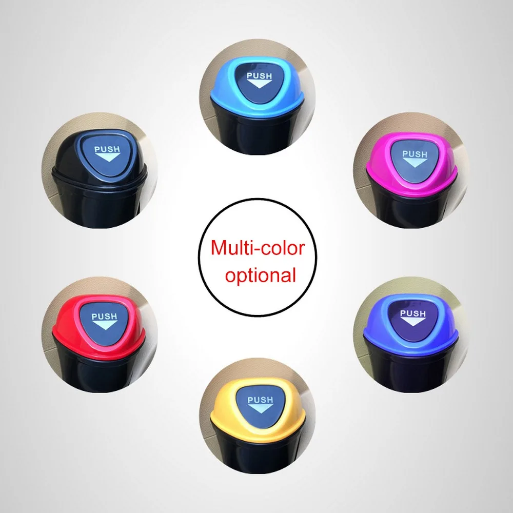 Модернизированный мини автомобиля мусорный бак с зажимом Автоматическая