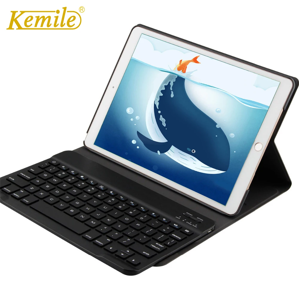 Чехол для iPad / 9,7 Съемная клавиатура W держатель карандаша кожаный чехол для iPad 9,7 планшет клавиатура klavye A1893 A1954