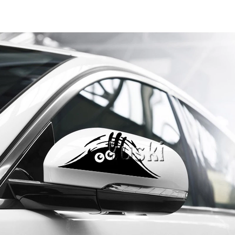 BOOMBLOCK Забавный подглядывающий монстр наклейки для автомобиля Audi A3 A4 B7 B8 B6 A6 C6 C5 Q5