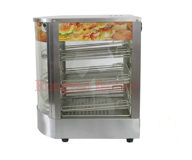 Витрина для горячей пищи шкаф подогрева пищевых продуктов витрина из дугового