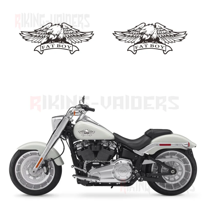 Пользовательские наклейки с логотипом орла на топливный бак виниловые для Harley