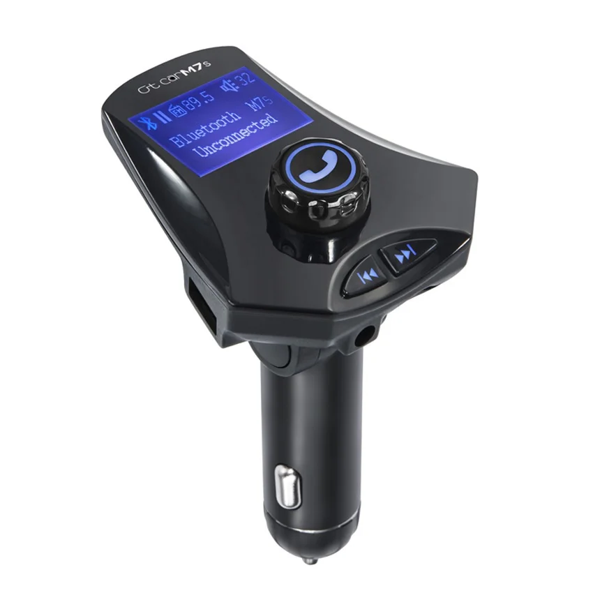 Автомобильный комплект FM Bluetooth передатчик Aux-in 3 5 мм MP3-плеер FM-радио музыкальный