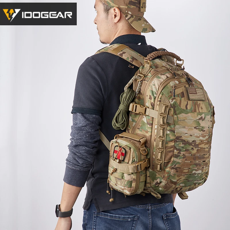 IDOGEAR, тактический рюкзак, сумка с драконом, тренировочный рюкзак, для путешествий, многоцелевой, военный, Molle, для улицы, сумки, Мультикам, 500D, нейлон
