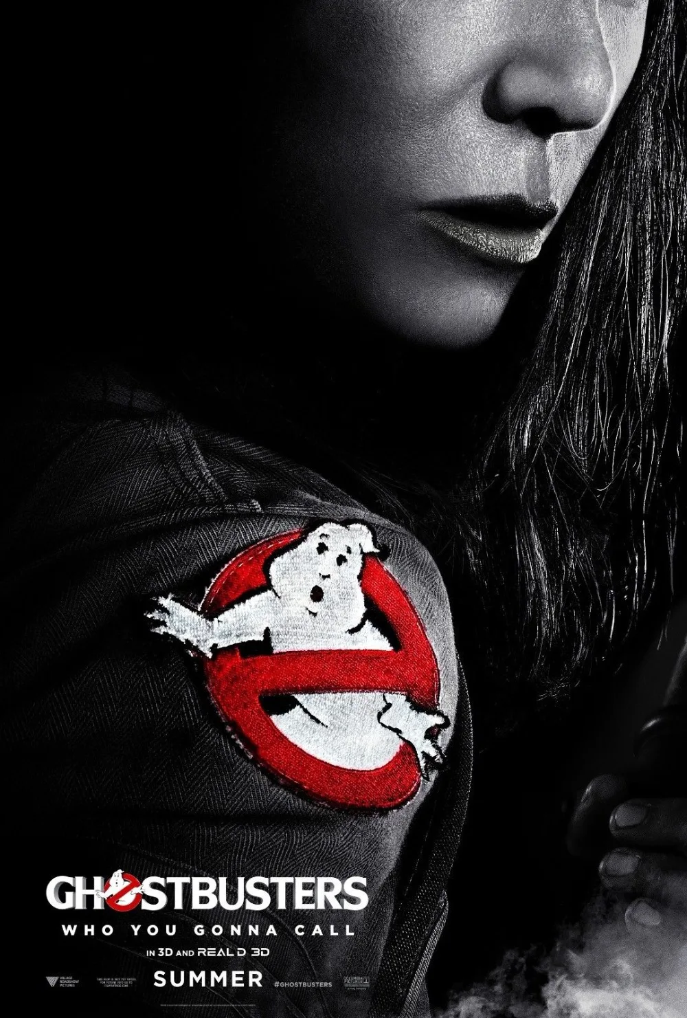 Ghostbusters (2016) фильм Кристен ВИГ Мелисса Маккарти Шелковый плакат настенная