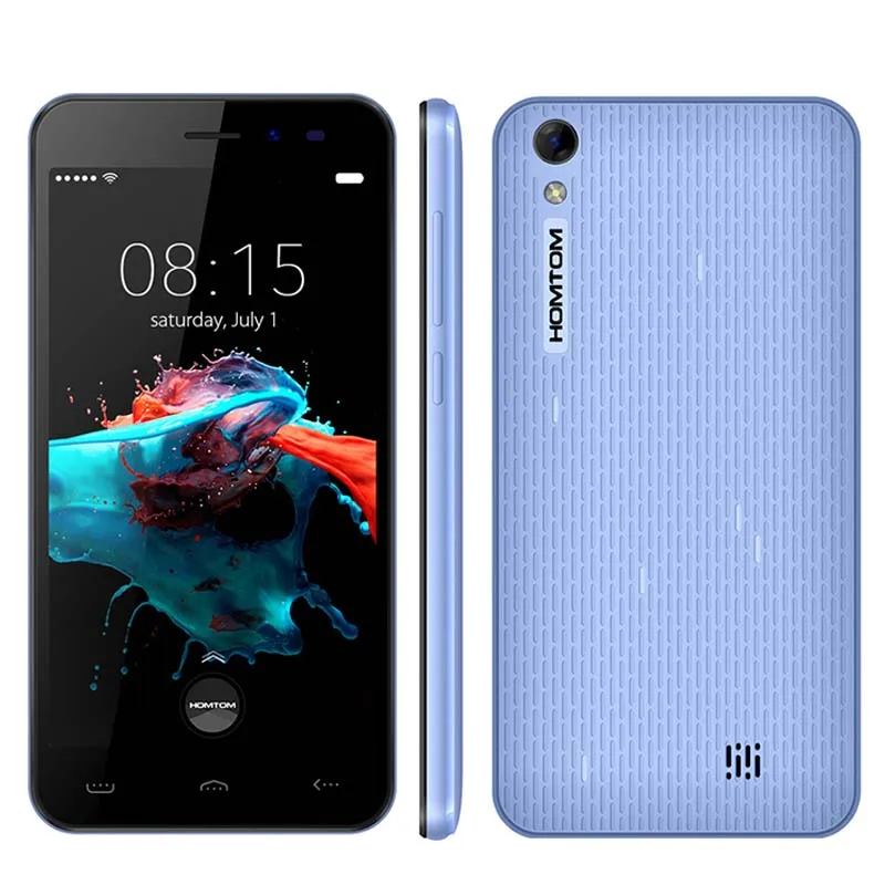 HOMTOM HT16 смартфон 5 0 дюймов HD 1280x720 ips Mtk6580 4 ядра мобильный телефон с Android 6 1 ГБ