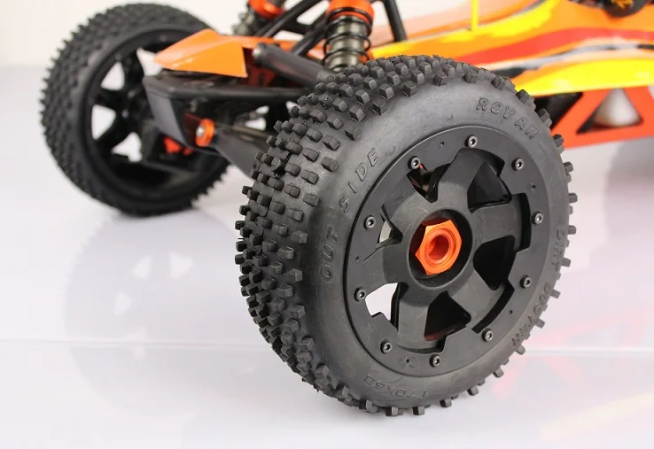 Baja Front Rear off-road Tyres Skin for 1/5 HPI ROVAN KM 5B RC Car Parts | Игрушки и хобби