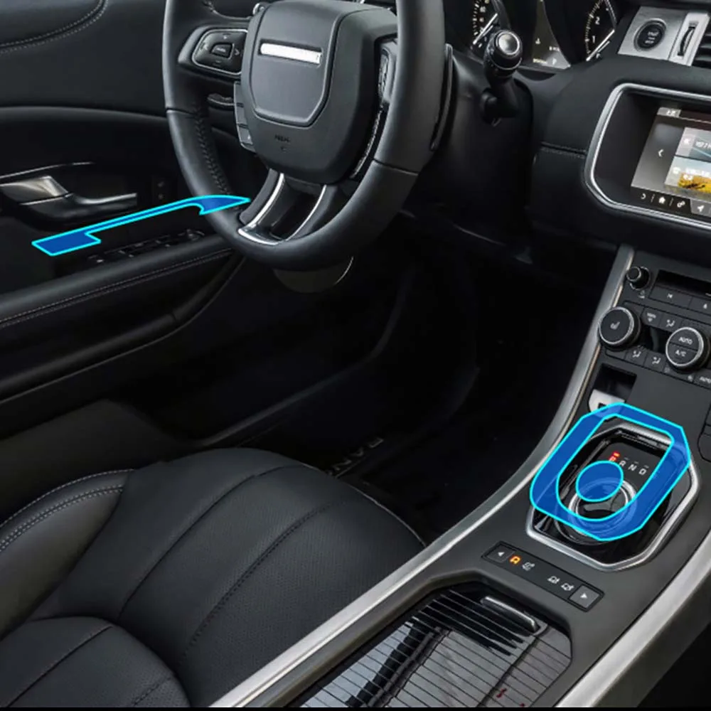 Автомобильный Стайлинг Новая внутренняя отделка автомобиля Защитная пленка для