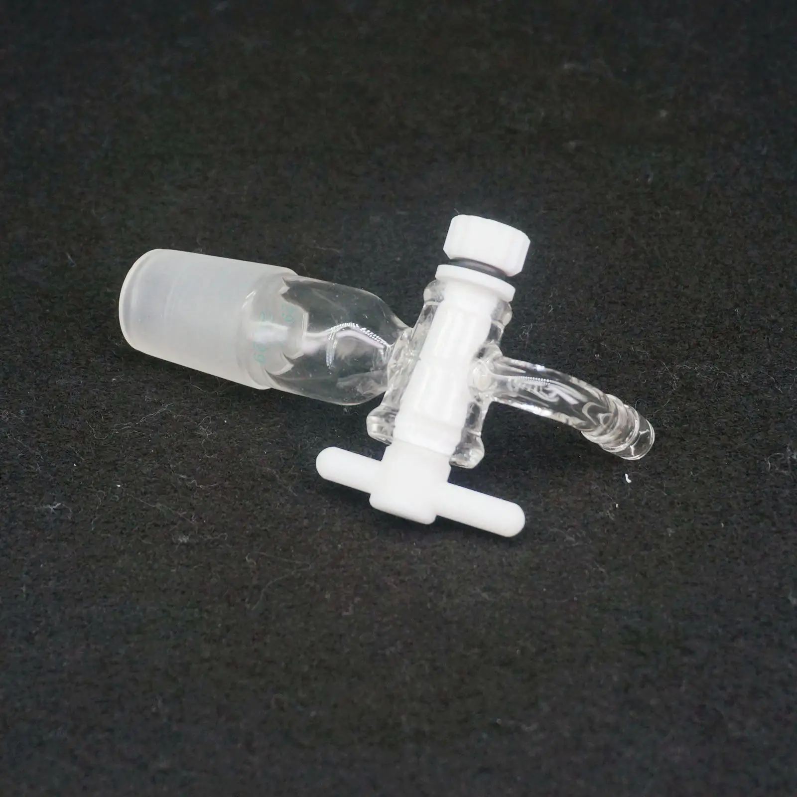 

24/29 совместное лабораторное стекло 90 градусов адаптер сгиба с PTFE стопкок стеклянная посуда