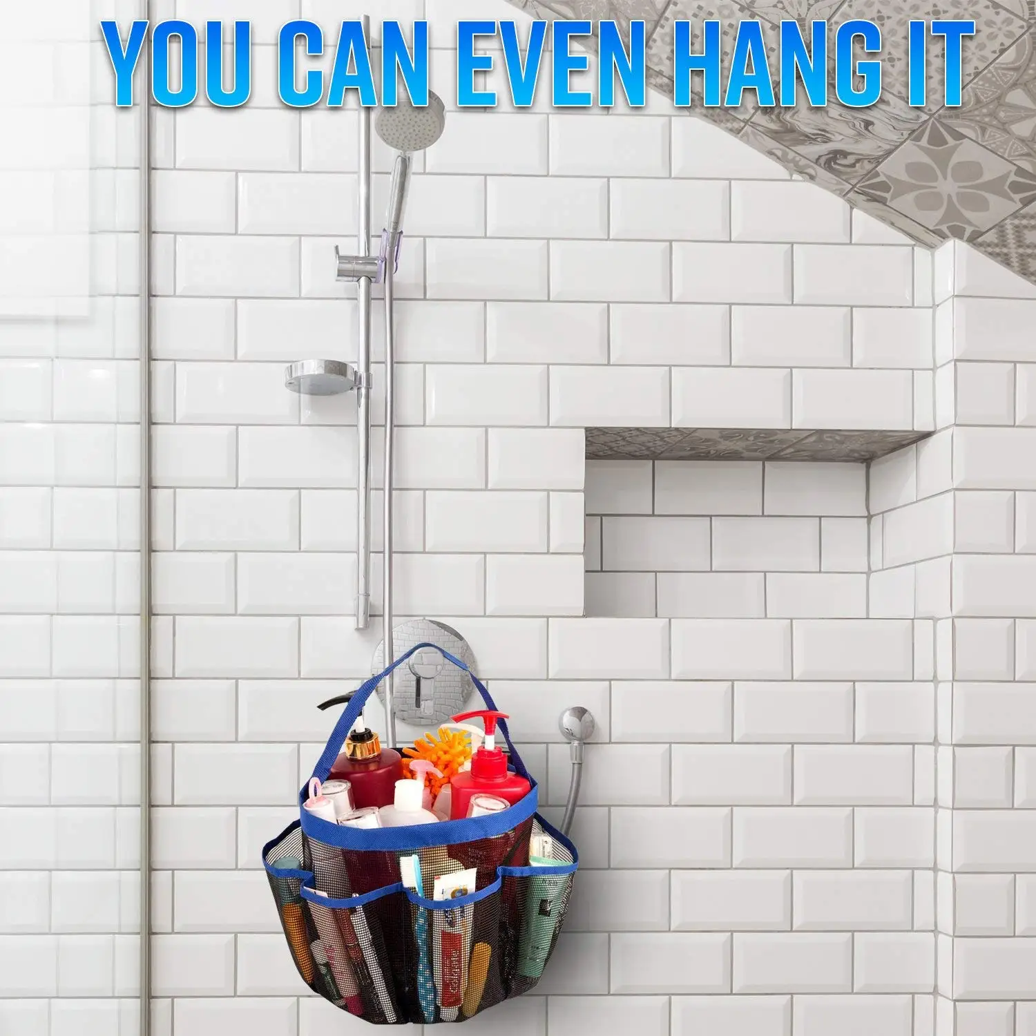 Сетчатая Сумка для душа DCOS Портативная Сумка-тоут колледжа принадлежности