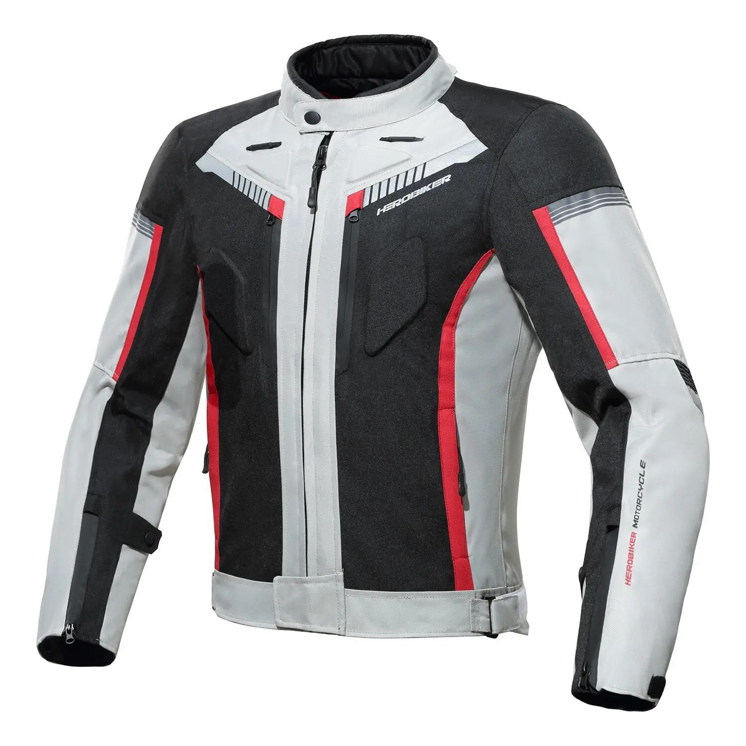 Herobiker летняя мотоциклетная куртка+ мотоциклетные штаны мотоциклетный гоночный костюм Защитное снаряжение Armo Hip протектор мото одежда