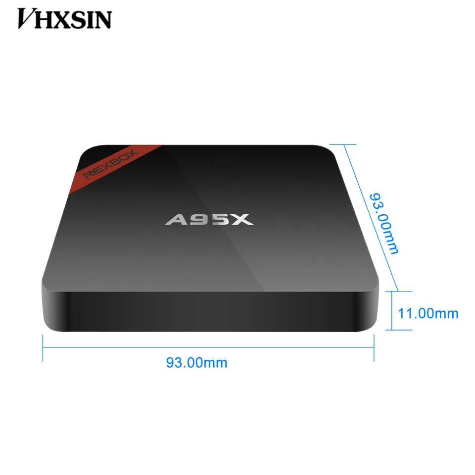 VHXSIN 2 шт./лот Nexbox A95X amlogic s905W четырехъядерный Android 7 1 Smart TV Box RAM ГБ 8 HD 0|tv box ram|quad-core