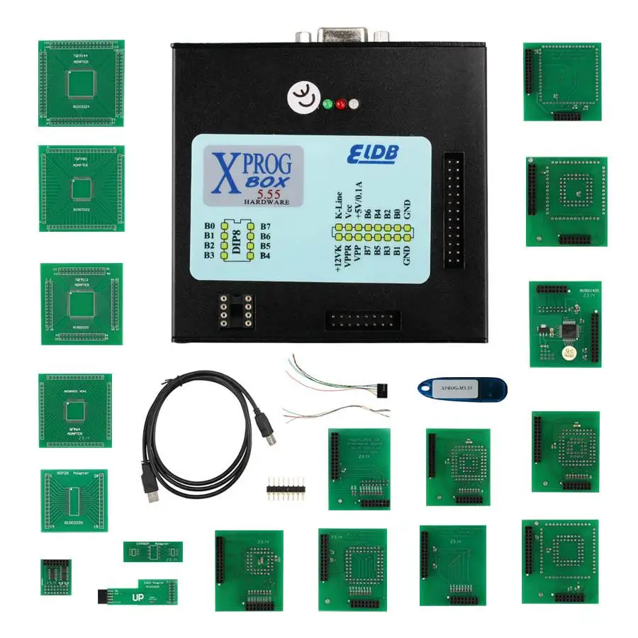 Высокое качество XPROG M V5.5.5 OBD2 автоматический диагностический инструмент 2020 BOX V5.55