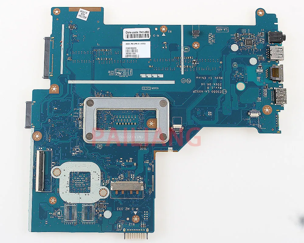 Материнская плата для ноутбука hp 15-R 250 G3 PC материнская плата I3-4010U 760781-001 аккумулятор большой емкости ZSO50 LA-A992P полный tesed DDR3