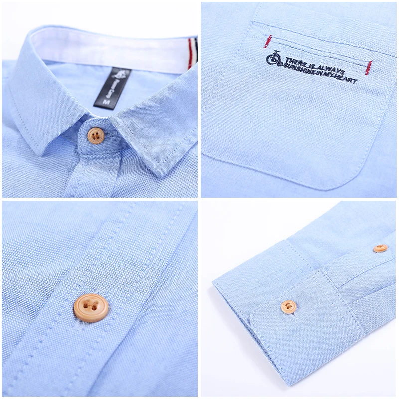 Пионерский лагерь 2018 новые модные весенние мужские рубашки Длинные рукава