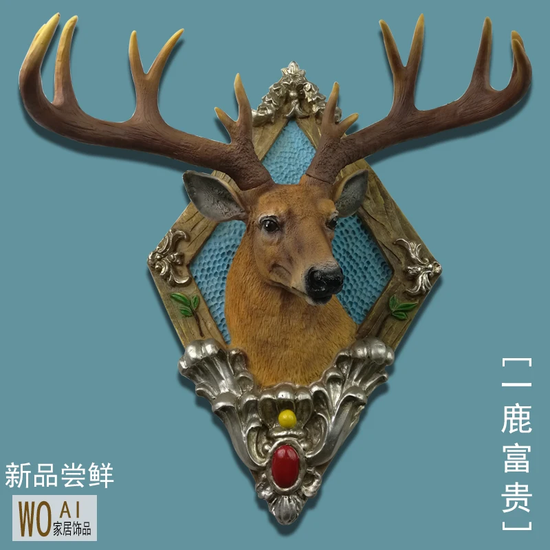 Голова искусства Ремесла Европейская голова оленя настенная мебель для дома