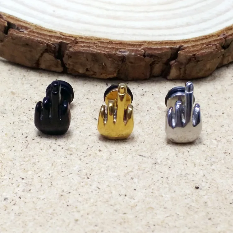 Женские и мужские серьги гвоздики из титановой стали|Серьги-гвоздики| |