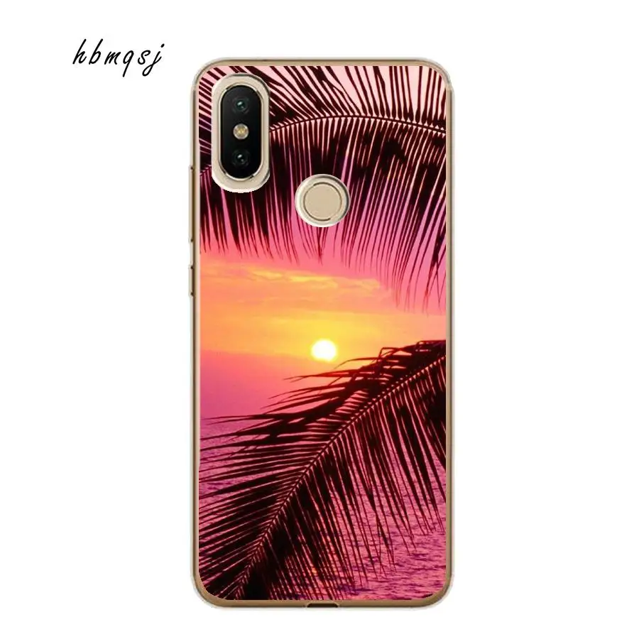 Soft tpu for xiaomi mi a2 lite redmi 6 pro case 5.84 inch silicone cartoon sidi shark surf mobile phone back |