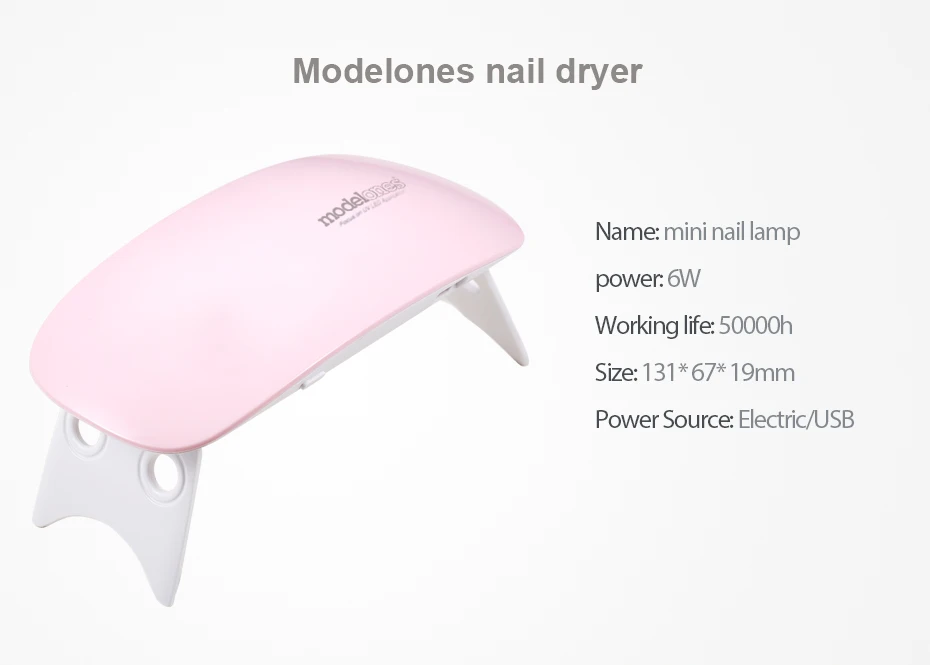 Modelones 11 шт./лот SUNmini УФ лампа Beigner практика ногтевого искусства инструменты DIY дизайн ногтей УФ маникюрный набор любые 4 цвета гель в наборе