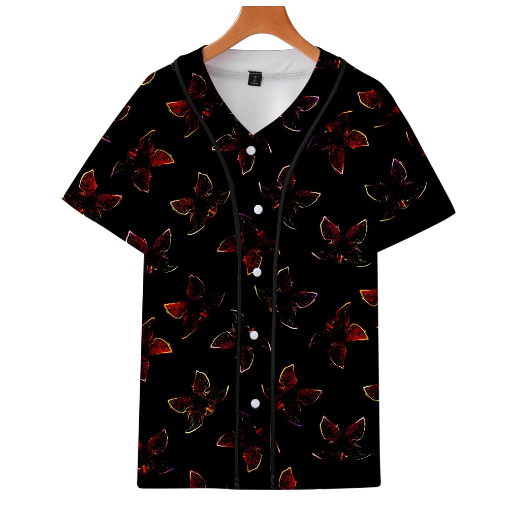 

Stranger Things 3D Printed Baseball T-shirt Women/Men Fashion Summer Short Sleeve Tshirt 2019 Hot Sale Casual Streetwear Clothes