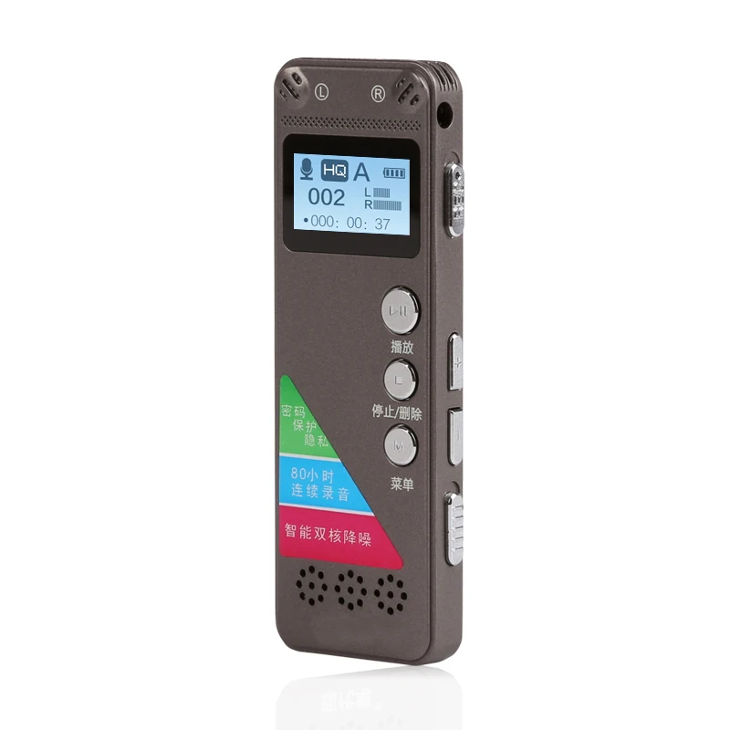 Volemer MP3 player W31 Recorder Dictaphone Professional 60-80 Hours Pen Voice WAV Stereo HIFI LCD Digital Audio | Электроника