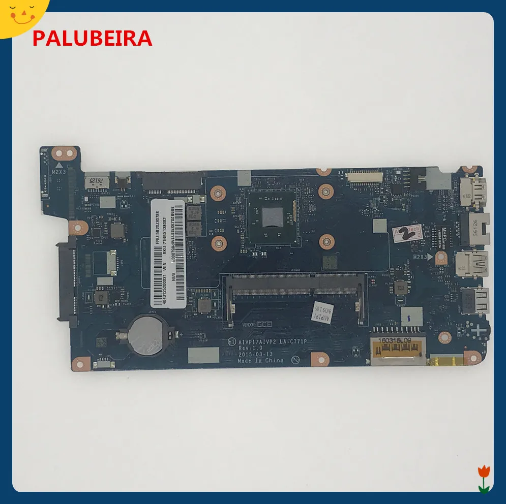 Материнская плата для ноутбука Lenovo 100-14 дюймов с процессором N2930 | Компьютеры и