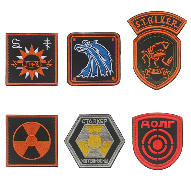 Wholesale Fabric 3D Embroidered Military badges for clothes French paratroopers Epaulette Stripes on Backpack Shoulder Emblem | Дом и сад