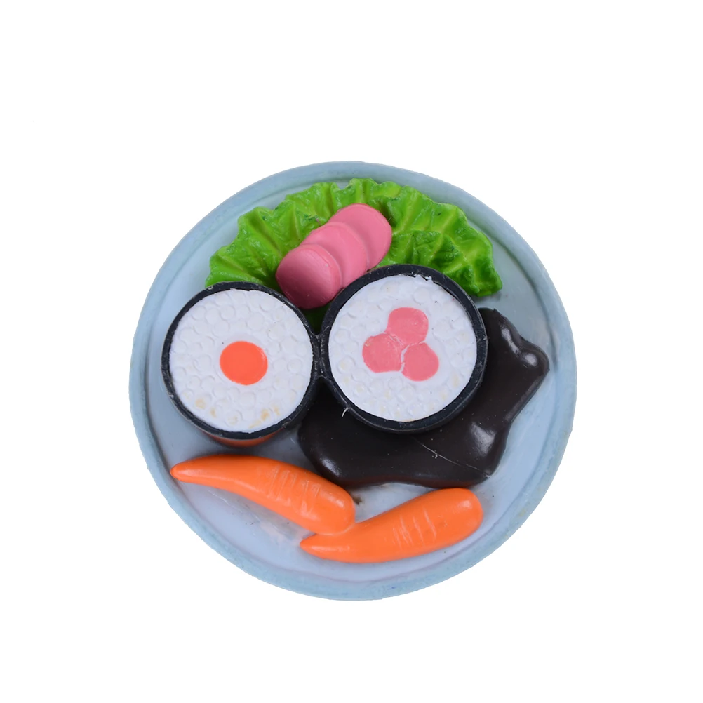 Милые Мультяшные японские суши декорации аниме фотоигрушки/кукольный