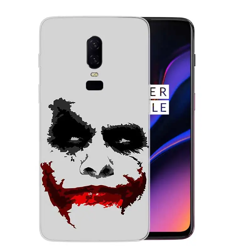 Роскошный Мягкий ТПУ силиконовый чехол для телефона OnePlus 5 5T 6T 6 матовый с принтом