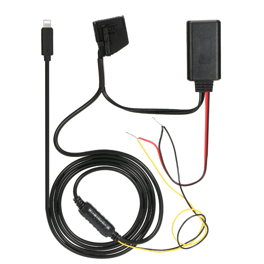 New AUX Input Audio Cable With BT For Volkswagen Audi MFD2 RNS2 Ford Skoda Iphong7 8X