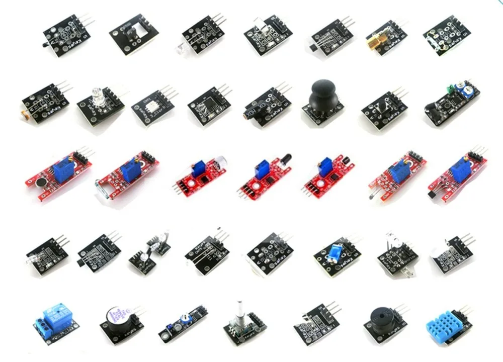 37 в 1 модуль датчика Комплект для Arduino и MCU обучающий пользователь для Arduino стартеры DIY Raspberry Pi Mega2560 UNO R3