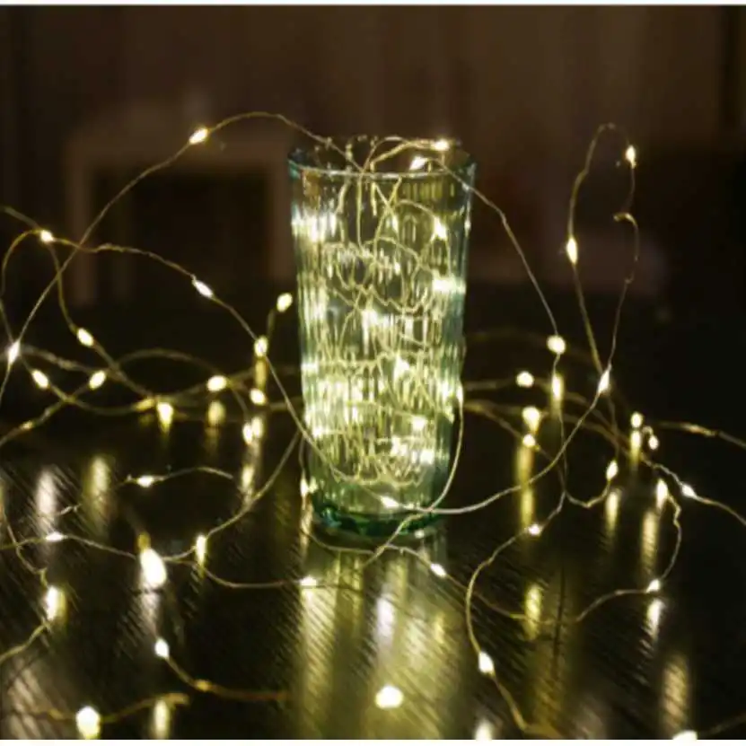 2M 3M LED String Lights Waterproof Light Christmas Outdoor Lighting Copper Wire Wedding Party Fairy | Лампы и освещение