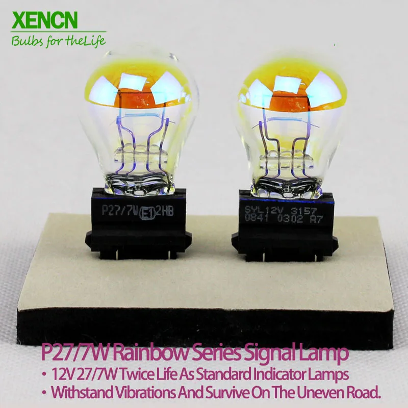 Цветной галогенный индикатор Предупреждение вки XENCN 3157 12 в 27/7 Вт|signal light|stop lightparking