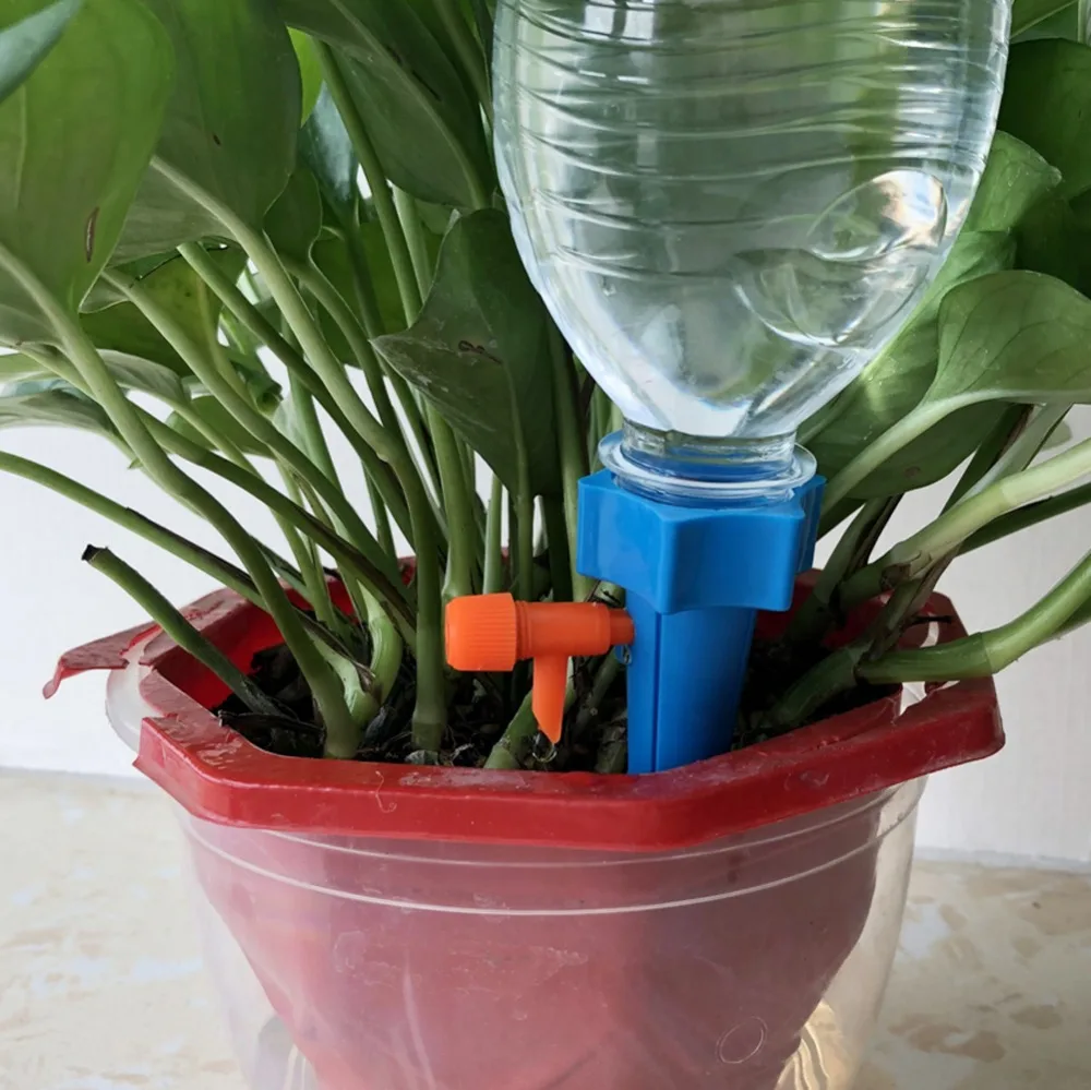 DIY автоматическая система капельного орошения для растений Пипетки Капельницы синие/зеленые бытовые пипетки для воды 3 шт