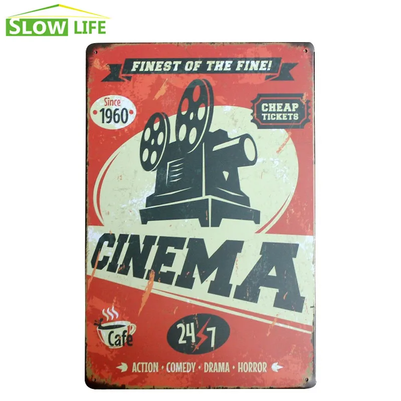 Музыкальный металлический жестяной знак Настенный декор винтажный домашний