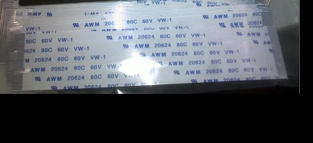 40 pin 0 5 мм Шаг Тип 4 см Кнопка питания Плоская Лента AWM 20624 80C 60V VW 1 40P FPC FFC гибкий