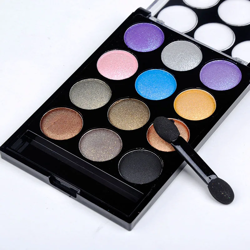 Профессиональные цветные тени для век палитра долговечных салонов свадебных