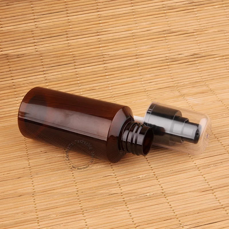 Пластиковая бутылка с насосом для лосьона 100 мл 40 шт./лот|lotion pump bottle|refillable containerplastic