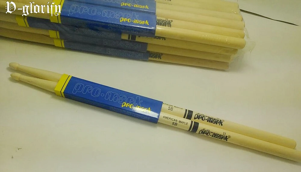 12 пара 5B prmark Кленовая деревянная барабанная палочка|drum news|drum stick sizesdrum quality |