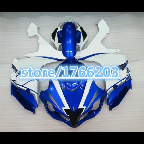 

NEW FIT fairings for YZF R1 07 08 YZF-R1 07-08 YZF1000 R1 07 08 Blue white fairings kits