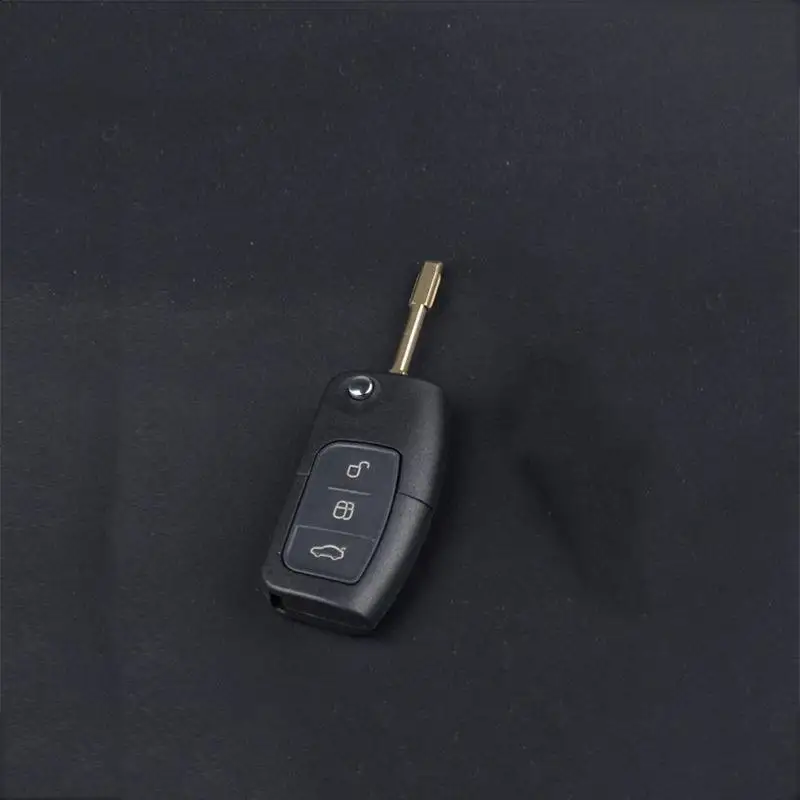 New HOT Key Shell Three-Button Folding Remote Case For And Button Pad Textured Precision Stitched Without Gaps | Автомобили и