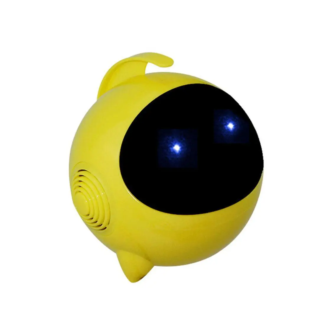 Portable Mini Speaker USB Interface 3.5mm Jack Bass Cute Robot MP3 Audio Player Subwoofer Computer Music Woofer | Электроника