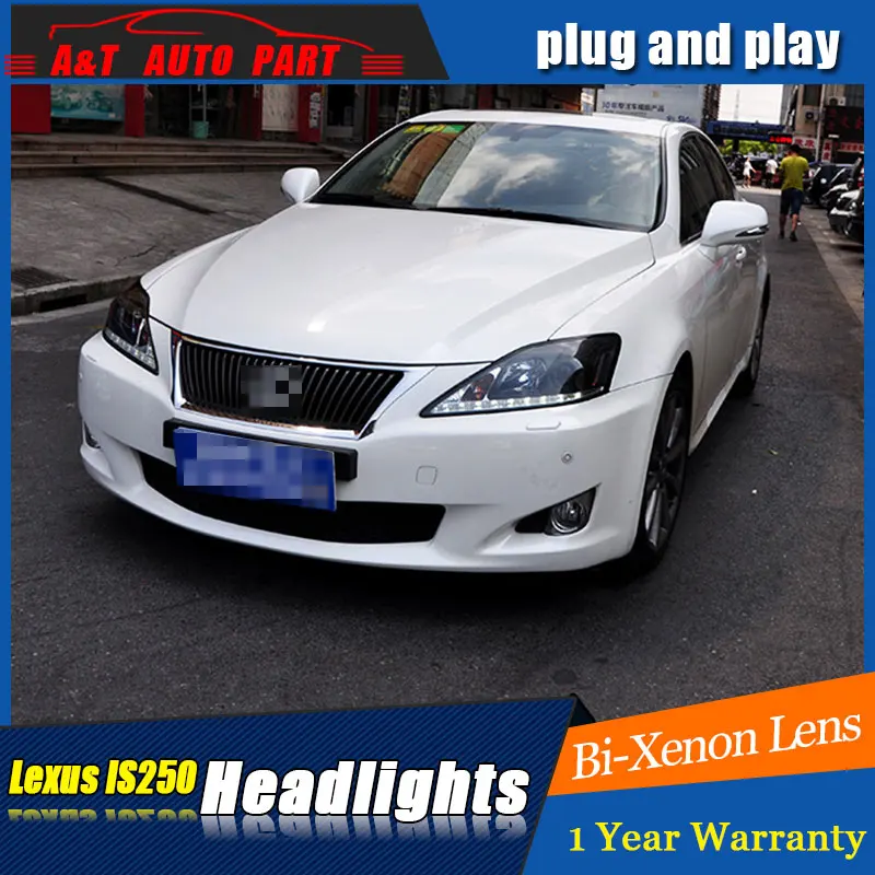 Автомобильный Стайлинг Новый светодиодный налобный фонарь для Lexus IS250 фары 2006 2012