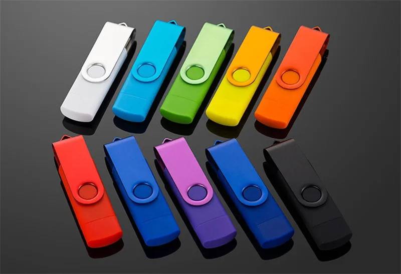 Оптовая продажа! 10 шт./лот 32 ГБ 16 8 4 2 1 Гб OTG USB флэш-накопитель U-диск для