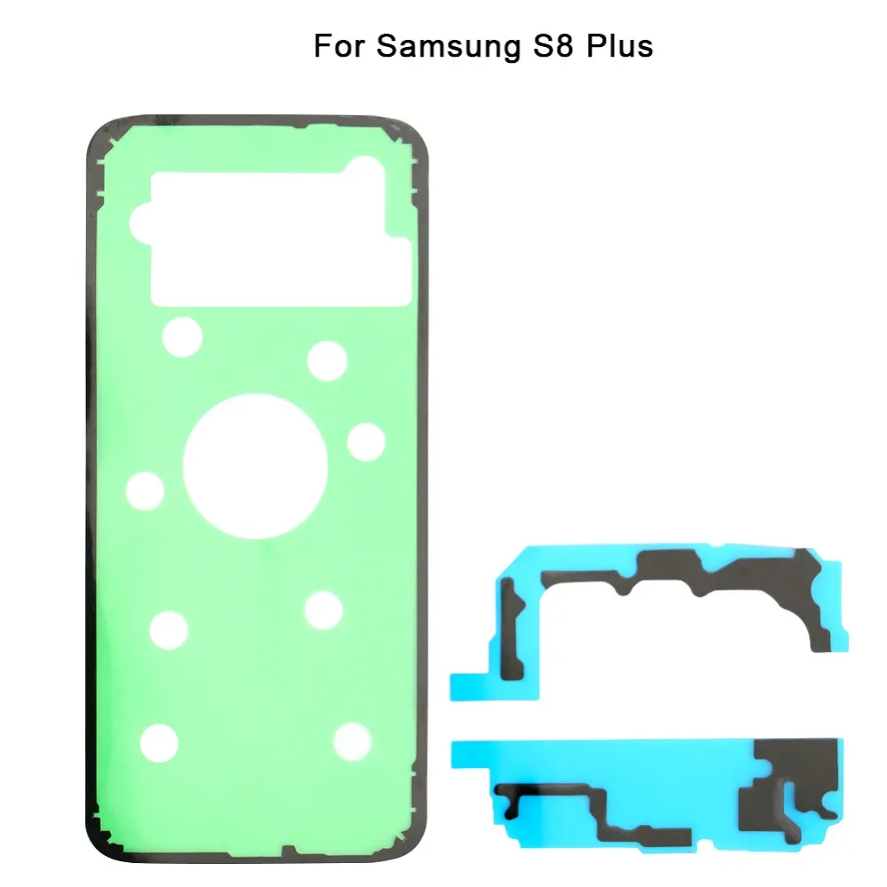5 шт. наклейка на заднюю батарею клей для samsung Galaxy S7 edge S8 Plus S9 водонепроницаемый