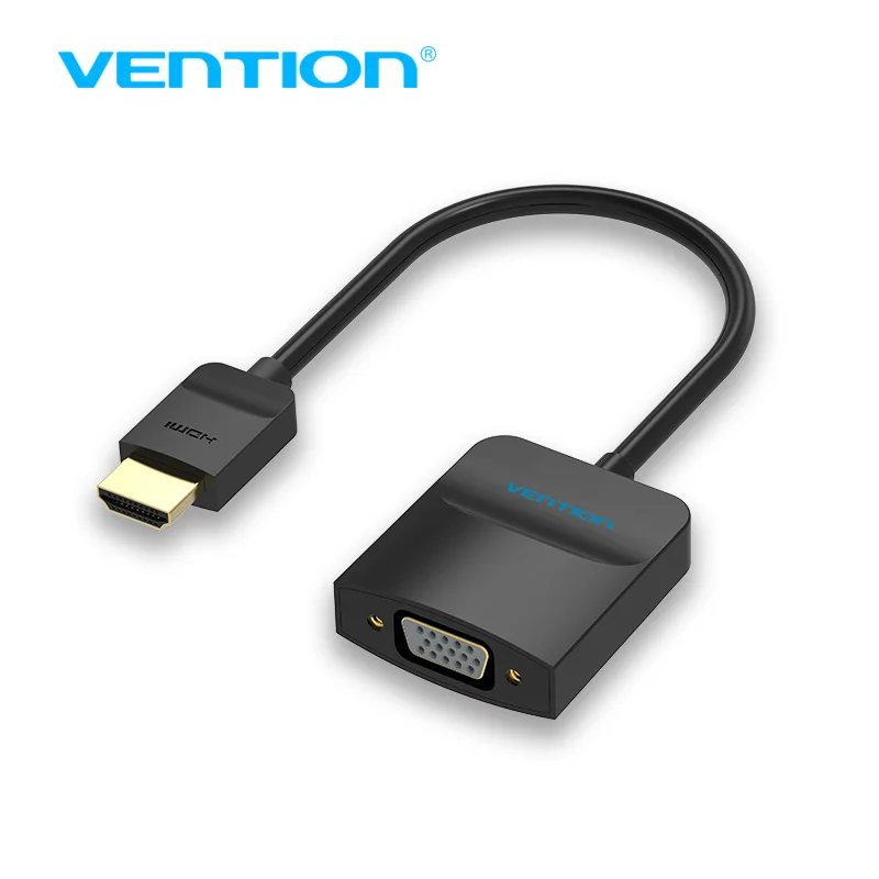 Адаптер Vention HDMI в VGA кабель преобразователь цифрового аналоговый видео аудио 1080p