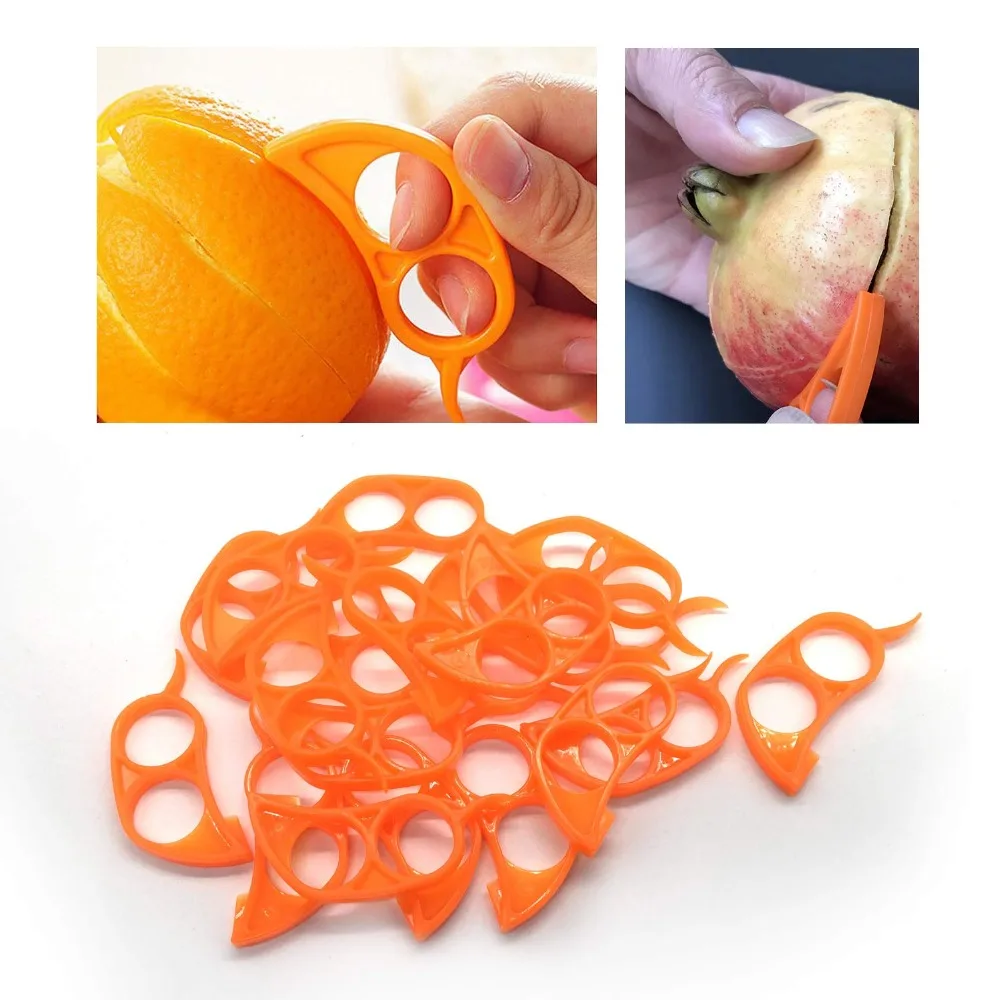 15 шт. мини очищенный фруктовый гранат овощечистка пластиковые апельсиновые