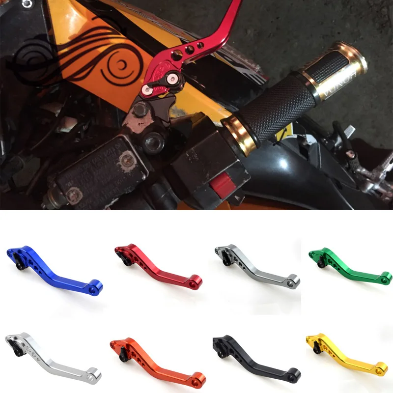 Короткие рычаги сцепления для мотоцикла с ЧПУ YAMAHA MT 09 MT09 MT-09 07 TRACER 2018 бесплатная