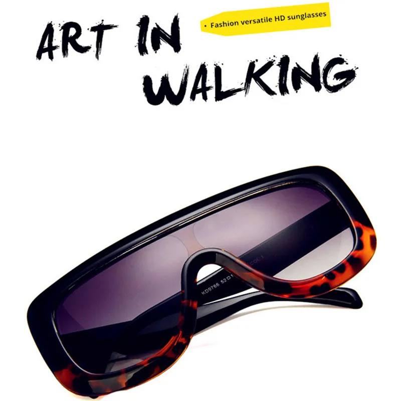 Занавес Роскошные негабаритные квадратные женские очки от солнца UV400 okulary