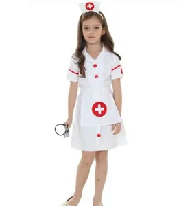 Костюмы на Хэллоуин для детей, Костюмы Медсестер для девочек, косплей