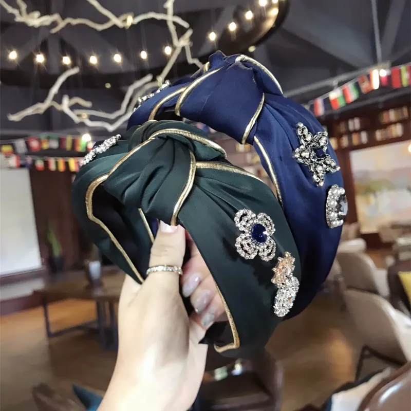 Новые модные изысканные женские аксессуары для волос женщин ткань милый